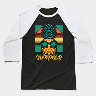 Pineapple Summer Baseball T-Shirt